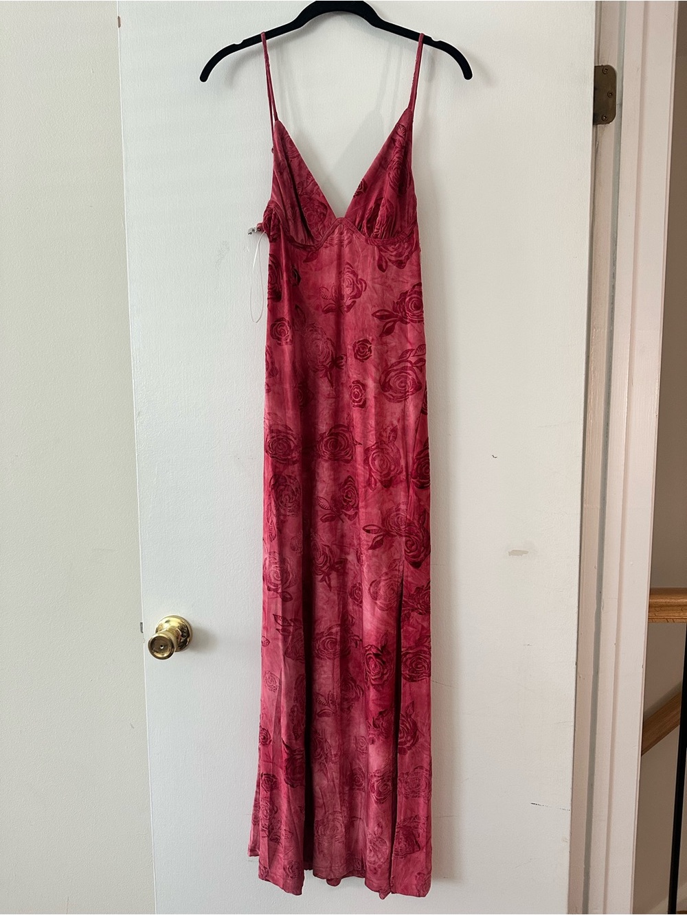 HELLO MOLLY Dusty Rose Floral Slip Maxi Dress - Picture 4 of 4